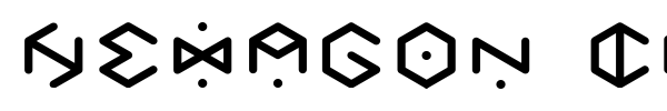 Hexagon Cup font preview